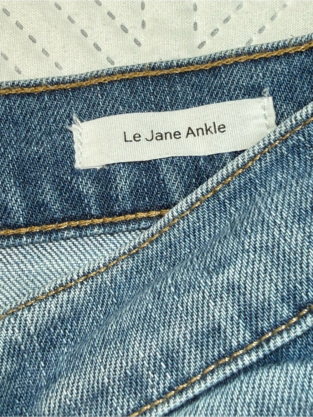 Frame Le Jane Ankle Jeans in Deepwater Size 26 - Picture 9 of 13